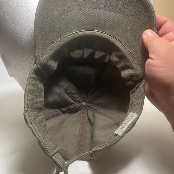 CNN TV News Network Embroidered Gray Men's Baseball Strap Back Hat Cap Cotton - Picture 6 of 7